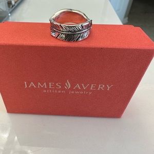Retired James Avery Birds of a Feather Ring
